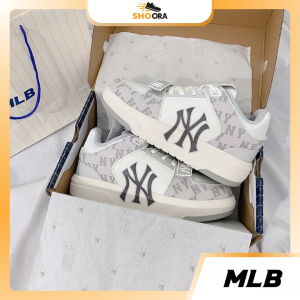 MLB - Giày sneakers unisex cổ thấp Chunky Liner Mid Denim